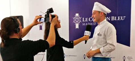 El alumno del CETT, Ignasi Bustamante, participa en el Concurso 'Promesas de la Alta Cocina' de Le Cordon Bleu de Madrid